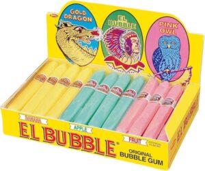 Dubble Bubble El Bubble Gum Cigars Tray 36ct